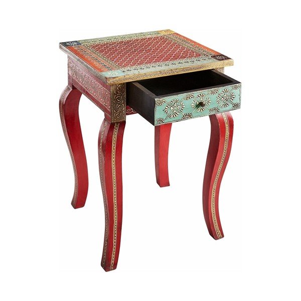 Sarkans mango koka kafijas galdiņš Støraa Vito-image-2