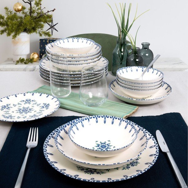 Porcelāna pusdienu komplekts (24 gab.) – Hermia-image-1