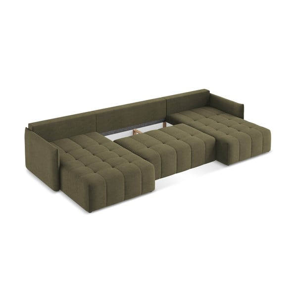 Haki salokāms/ar uzglabāšanas vietu (U veida) stūra dīvāns Moku – Makamii-image-4