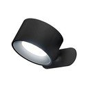 Melna LED sienas lampa Magnetics – Fischer & Honsel
