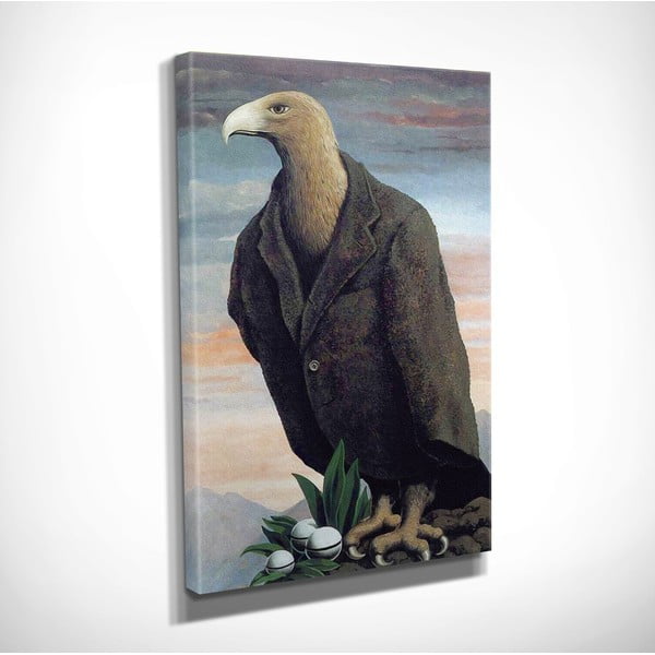 Sienas reprodukcija uz audekla, Rene Magritte Nest, 30 x 40 cm