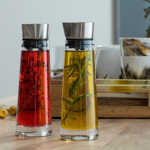 Eļļas un etiķa trauku komplekts  (2 gab.) 150 ml Alinjo – Blomus-image-1