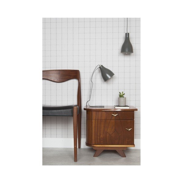 Pelēka galda lampa Leitmotiv Barefoot-image-1