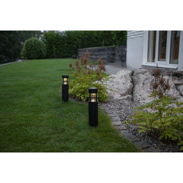 2 āra LED lampu komplekts ar saules baterijām Star Trading Rundi, augstums 28 cm-image-2