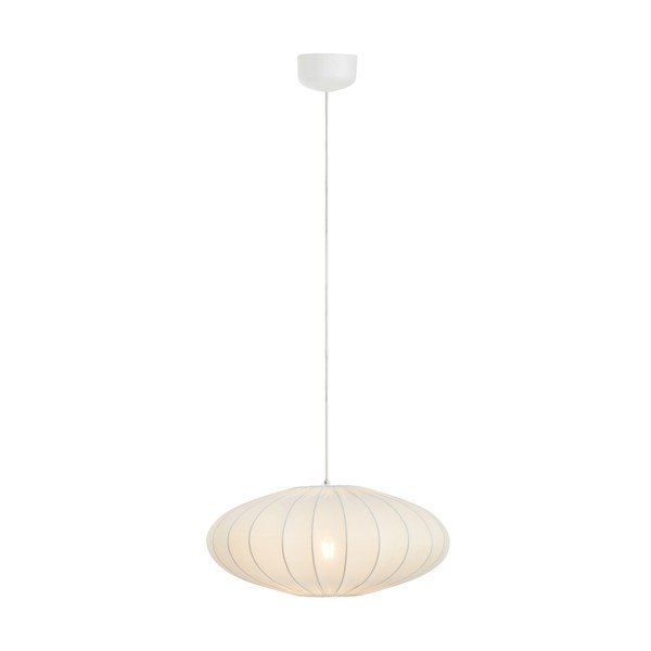 Balta piekaramā lampa ø 50 cm Solia – Markslöjd