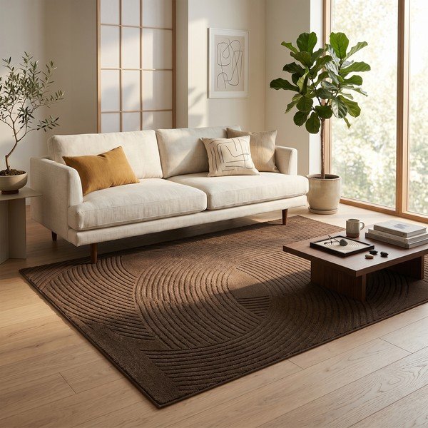 Brūns paklājs 120x170 cm Zephyr – ESTE-image-2