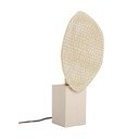 Bēša metāla galda lampa ar metāla abažūru (augstums 46 cm) Neev – Bizzotto