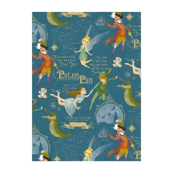 A5 izmēra klade ar pildspalvu 64 lappuses Peter Pan – Kartos-image-1