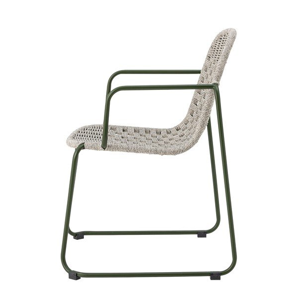 Pelēks metāla dārza krēsls Calana – Bloomingville-image-3