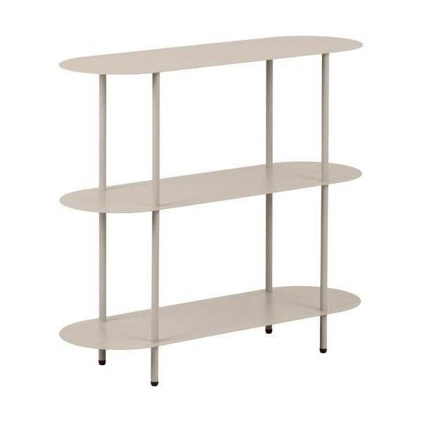 Bēšs metāla plaukts 90x81x31 cm Rieti – House Nordic-image-2