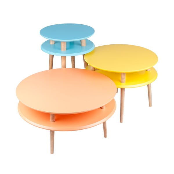 Gaiši pelēks kafijas galdiņš Ragaba UFO, ⌀ 57 cm-image-2