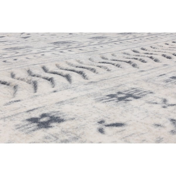 Balts vilnas paklājs 230x340 cm Masi – Agnella-image-2