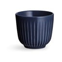 Tumši zila porcelāna krūze Kähler Design Hammershoi, 200 ml