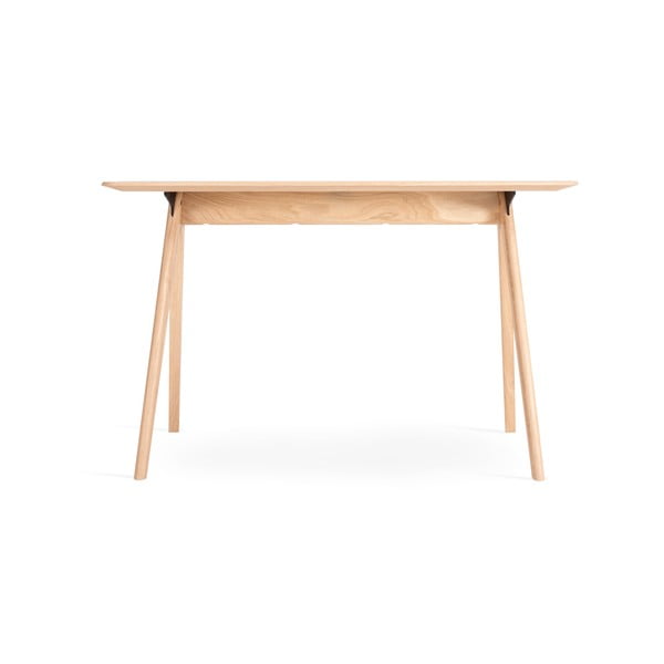 Ozola masīvkoka darba galds 60x120 cm Ava – Gazzda-image-3