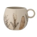 Bēša māla krūze ar Ziemassvētku motīvu 450 ml Hollie – Bloomingville