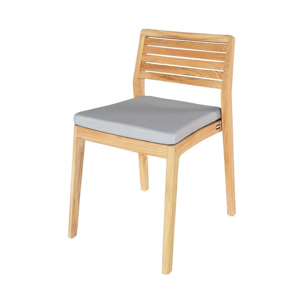 Dabīga toņa masīvkoka dārza krēsli (2 gab.) Aquariva – Ezeis