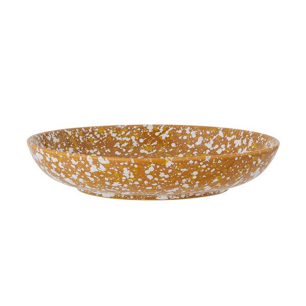 Oranžbalts keramikas dziļais šķīvis Bloomingville Carmel, ø 21 cm-image-2