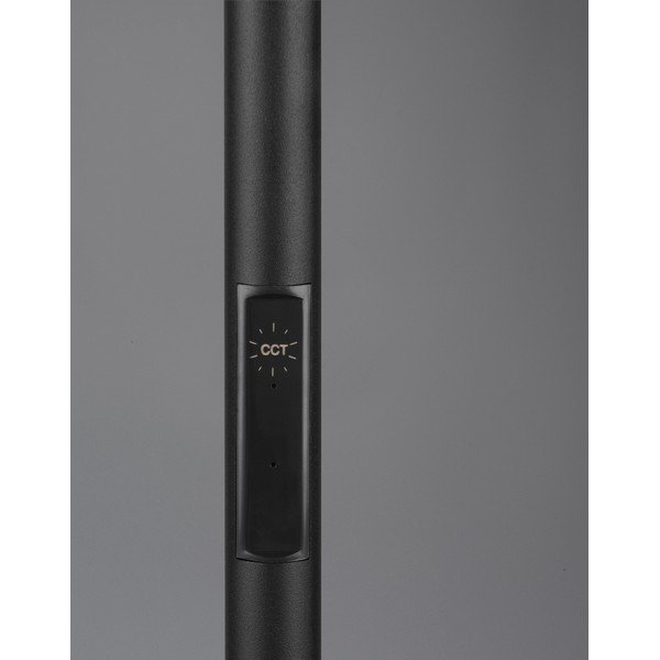 Melna LED stāvlampa (augstums 178 cm) Specter – Reality-image-4