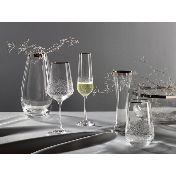 6 glāžu komplekts Crystalex Frost, 340 ml-image-2