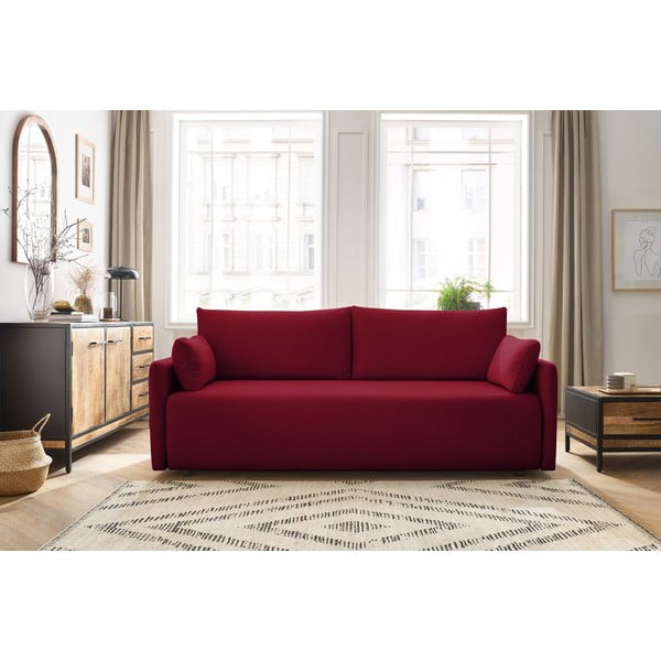Bordo salokāms dīvāns 211 cm Marcel – Bobochic Paris-image-1