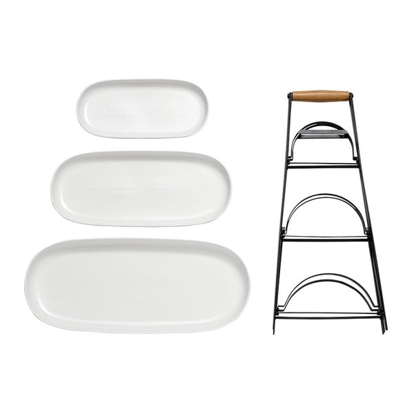 Trīs līmeņu desertu statīvs Ladelle Serve & Share-image-2