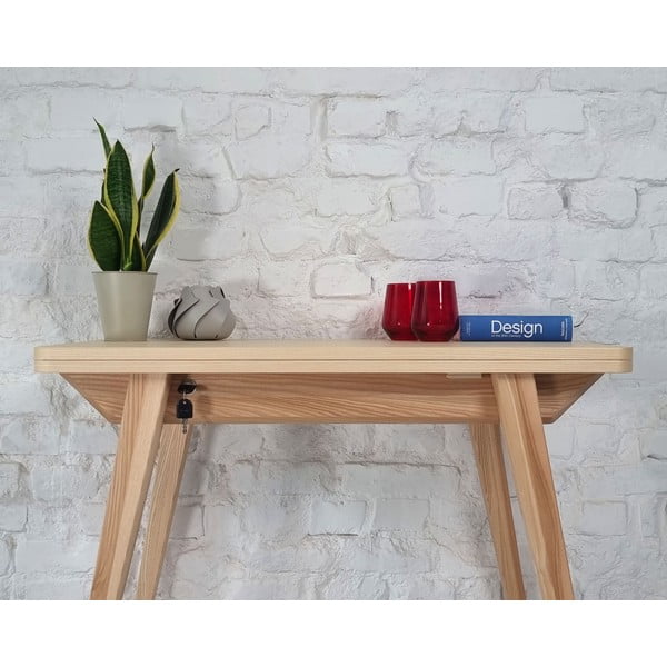 Izvelkams ēdamgalds ar oškoka imitācijas galda virsmu 65x90 cm Envelope – Ragaba-image-1