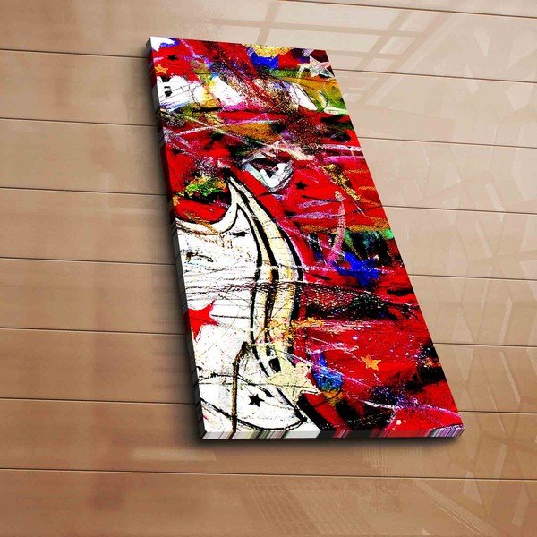 Glezna uz audekla Kaislība, 30 x 70 cm-image-1