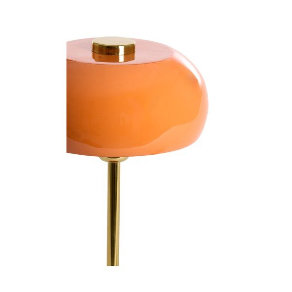 Oranža galda lampa ar metāla abažūru (augstums 40 cm) Surin – Light & Living-image-4