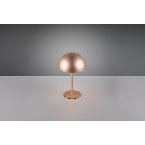 Bronzas krāsas LED galda lampa ar metāla abažūru (augstums 21 cm) Munoz – Reality-image-2