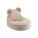 Gaiši brūns bērnu sēžammaiss no buklē auduma Bear – Wigiwama