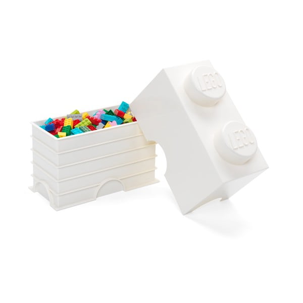 Balta LEGO® dubulta glabāšanas kaste-image-4