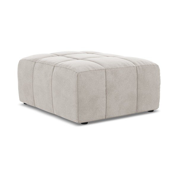 Bēšs samta kāju soliņš Aloha – Makamii-image-3