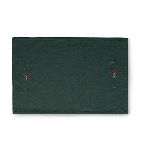 Galda paliktnis ar Ziemassvētku motīvu no kokvilnas maisījuma 30x43 cm Christmas Fable – JUNA