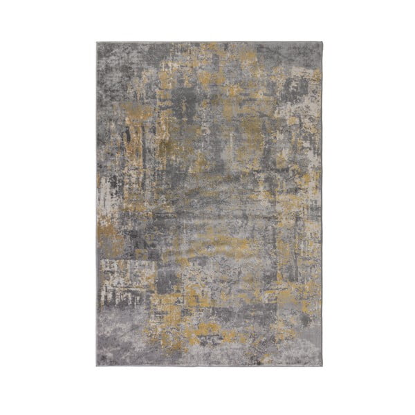 Pelēki un oranži Flair paklāji Wonderlust, 80 x 150 cm