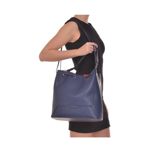 Zila ādas somiņa Renata Corsi Havna-image-2