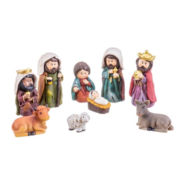 Jēzus dzimšanas ainas statuete no polirezīna – Casa Selección