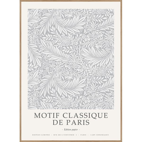 Plakāts ar rāmi 70x100 cm Motif Classique – Malerifabrikken