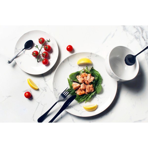 12 daļu trauku komplekts Sabichi Marble-image-1