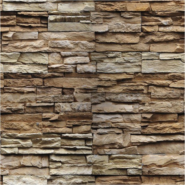 Dekoratīva sienas uzlīme Ambiance Bricks, 40 x 40 cm-image-2