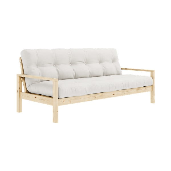 Krēmkrāsas salokāms dīvāns 205 cm Knob – Karup Design-image-3