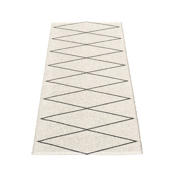 Melns iekštelpu un āra celiņa paklājs 70x160 cm Max Black – Pappelina-image-2