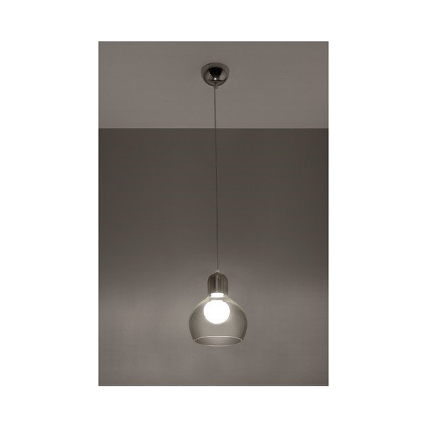 Griestu lampa Nice Lampas Rio caurspīdīgas-image-1