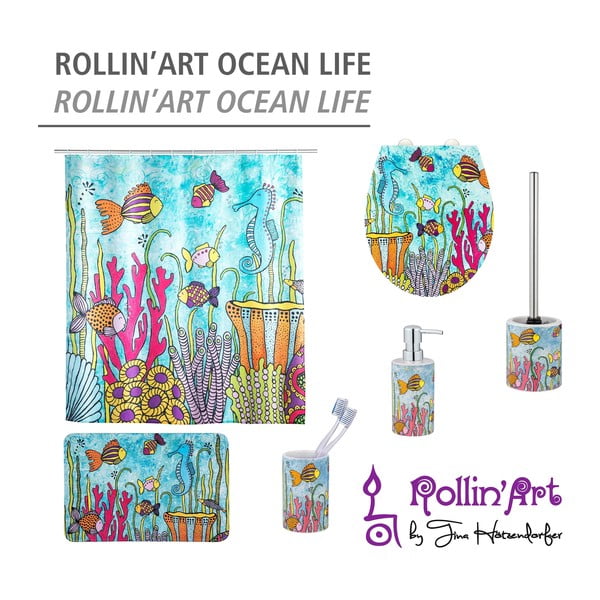 Tekstila vannas istabas paklājs 45x70 cm Rollin'Art Ocean Life – Wenko-image-4
