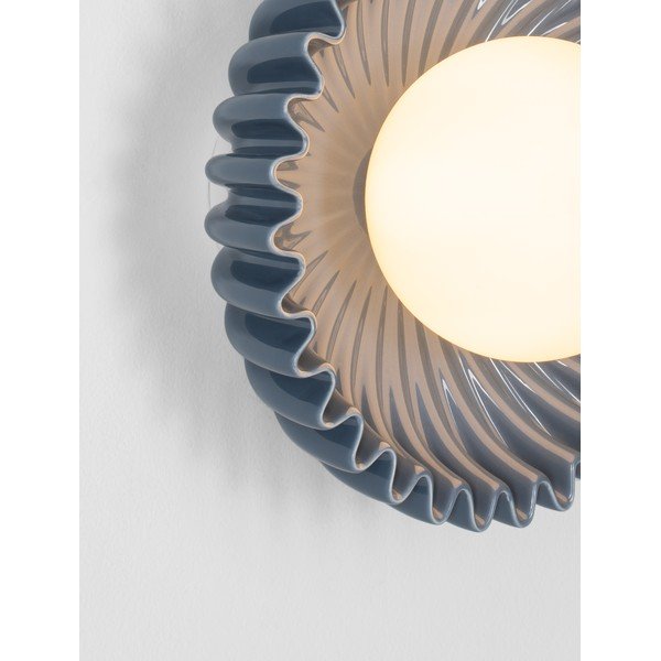 Zila keramikas sienas lampa Petel – Nova Luce-image-2