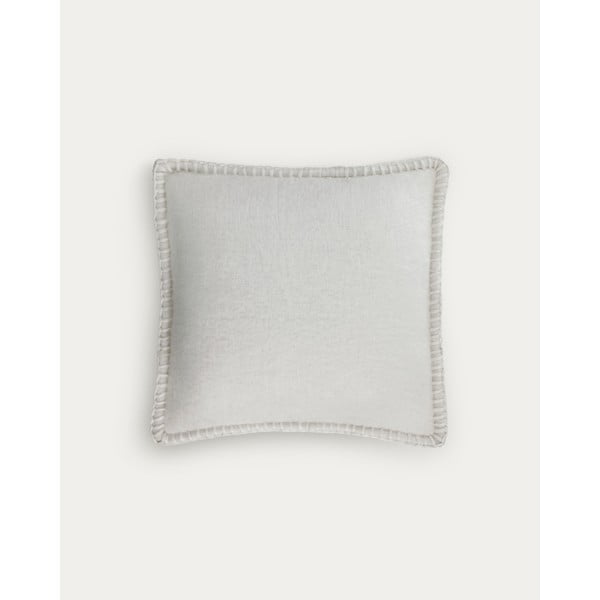 Spilvendrāna no vilnas maisījuma 45x45 cm Augustina – Kave Home-image-4