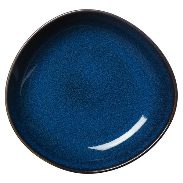 Tumši zila keramikas bļoda Villeroy & Boch Like Lave, 22 x 21 cm-image-2