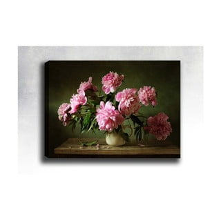 Sienas glezna uz audekla Tablo Center Pink Roses, 40 x 60 cm