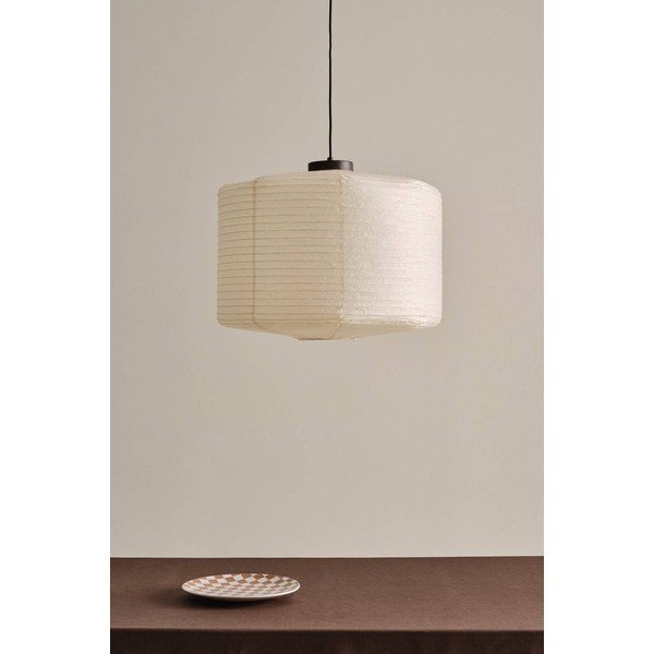 Bēša papīra piekaramā lampa ø 60 cm Siv – Jotex-image-2