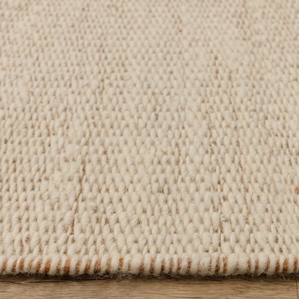 Krēmkrāsas/terakotas oranžs ar rokām darināts vilnas paklājs 200x290 cm Lima Rust – Asiatic Carpets-image-4