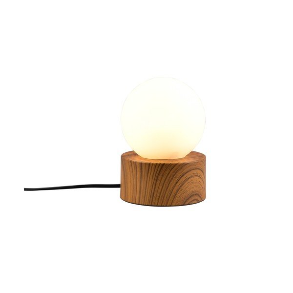 Balta/dabīga toņa galda lampa (augstums 17 cm) Countess – Reality-image-1